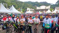 Gowes Nusantara 2019 yang digelar di Payakumbuh diikuti 5.000 peserta (dok Kemenpora)