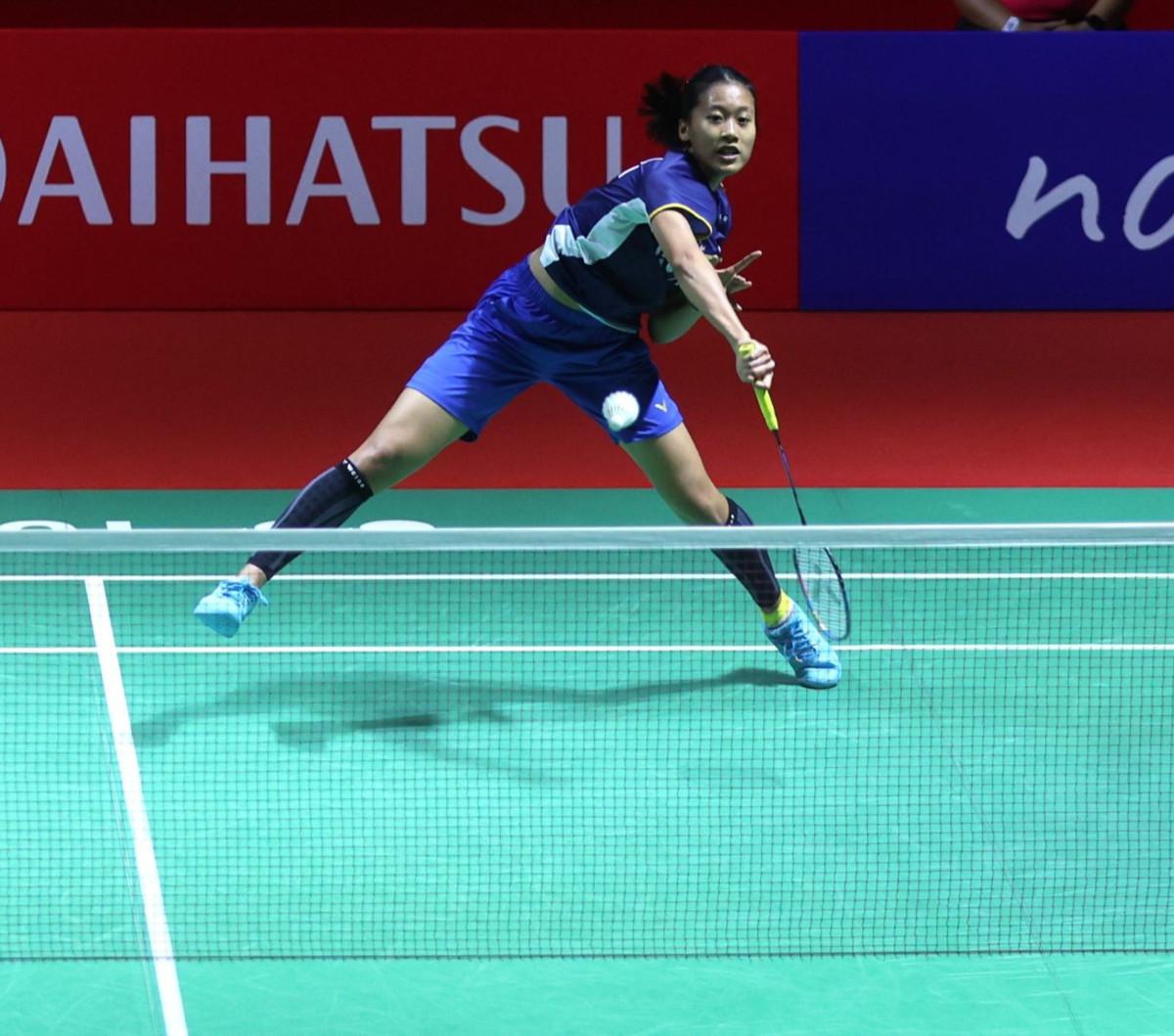 Tunggal putri Indonesia, Putri Kusuma Wardani merasa sangat kecewa setelah tersingkir di babak 16 besar Indonesia Masters 2024.&nbsp;<br>(Foto Bola.com / Muhammad Iqbal Ichsan)<br>