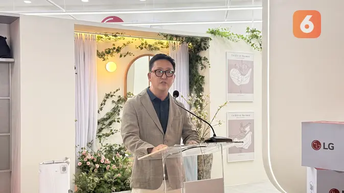 President of LG Electronics Indonesia, Ha Sang-chul. Liputan6.com/Iskandar