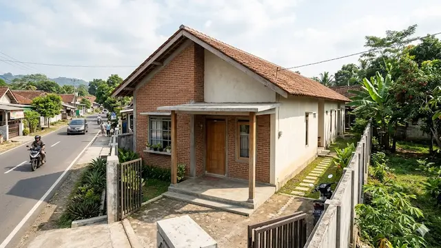 Desain Rumah Minimalis di Desa
