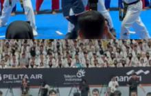 Aksi Keren Jenderal TNI Keluarkan Jurus Taekwondo, Bikin Kagum Semua Bersorak