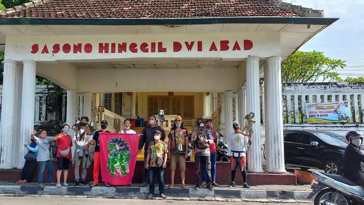 Lintas Komunitas Wayang Merdeka