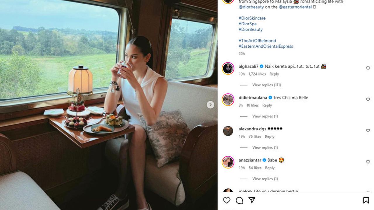 Al Ghazali Terlihat Komentar di Postingan Alyssa Daguise