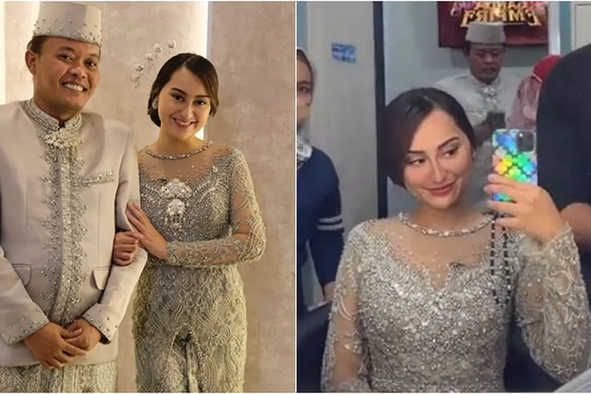 6 Potret Sule dan Memes Prameswari Pamer Pakai Baju Pengantin, Tampil Serasi