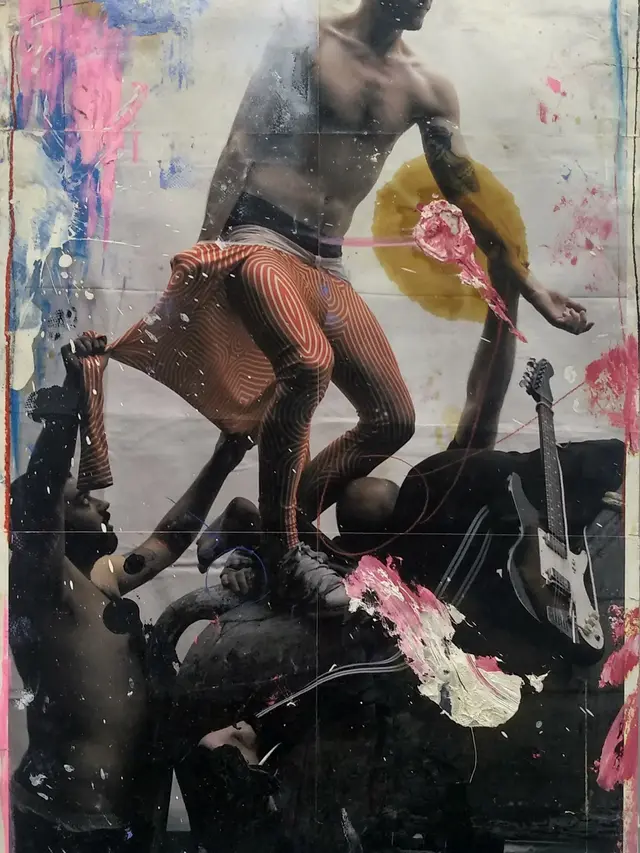 Salah satu karya seni yang hadir di Biasa