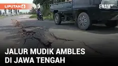 Jalur Mudik Penghubung Tegal dengan Pemalang dan Purbalingga Amblas, Perbaikan Dikebut