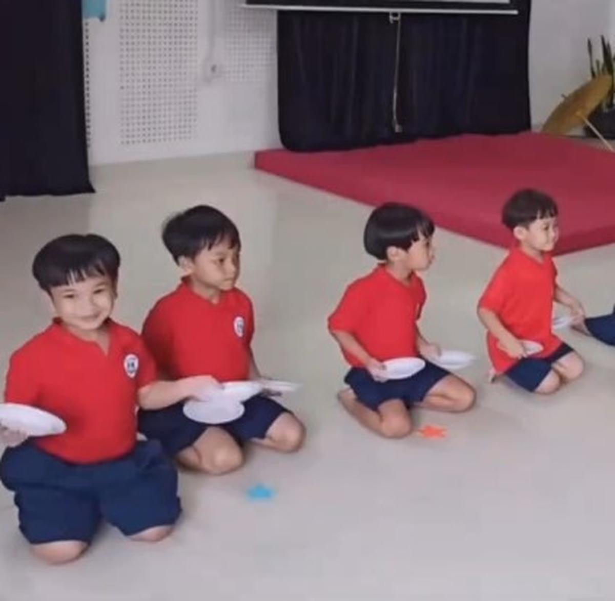 Latihan Tari Piring di Sekolah, Ini 7 Potret Gala Sky yang Ekspresinya Menggemaskan - Paling Sumringah