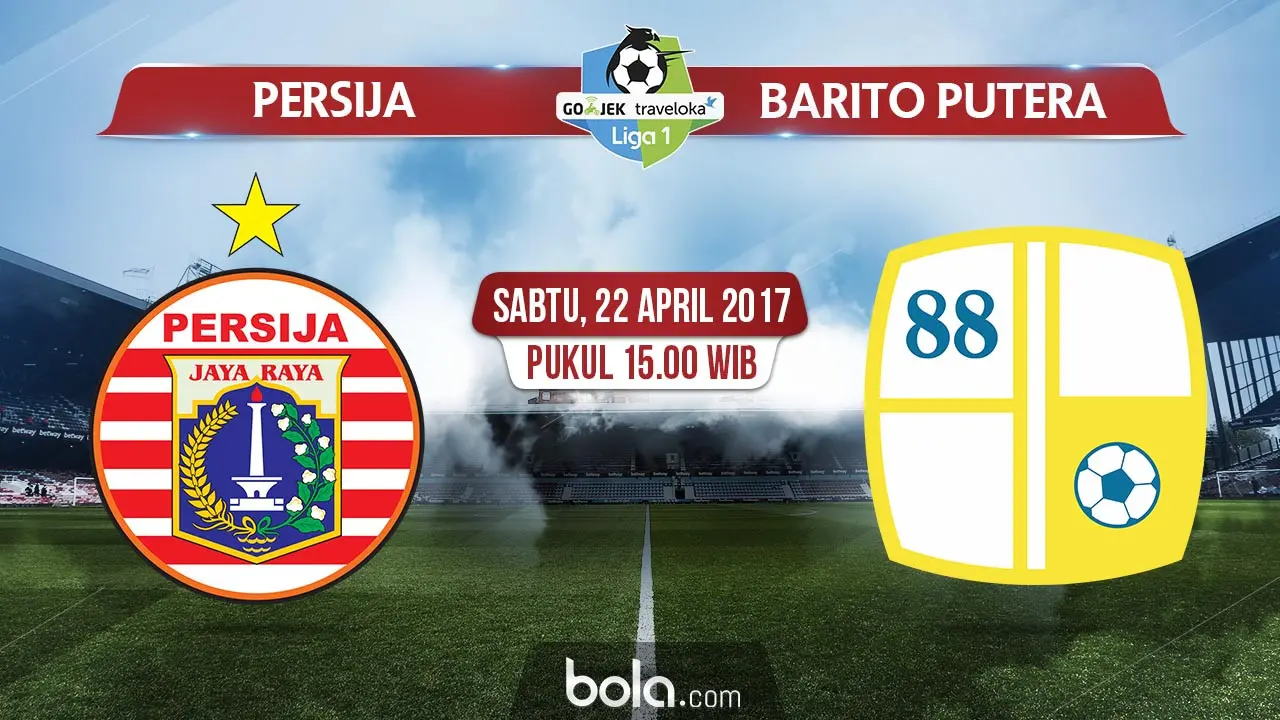 Persija vs Barito Putera