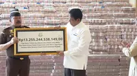 Prabowo Saksikan Tumpukan Uang Rp 13 T Hasil Sitaan Korupsi CPO Diserahkan ke Negara