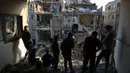 Militer Israel mengatakan operasi tempur telah dilanjutkan. (SAID KHATIB/AFP)
