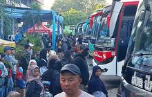 Arus Mudik Lebaran 2026: Penumpang Terminal Kampung Rambutan Melonjak 100 Persen