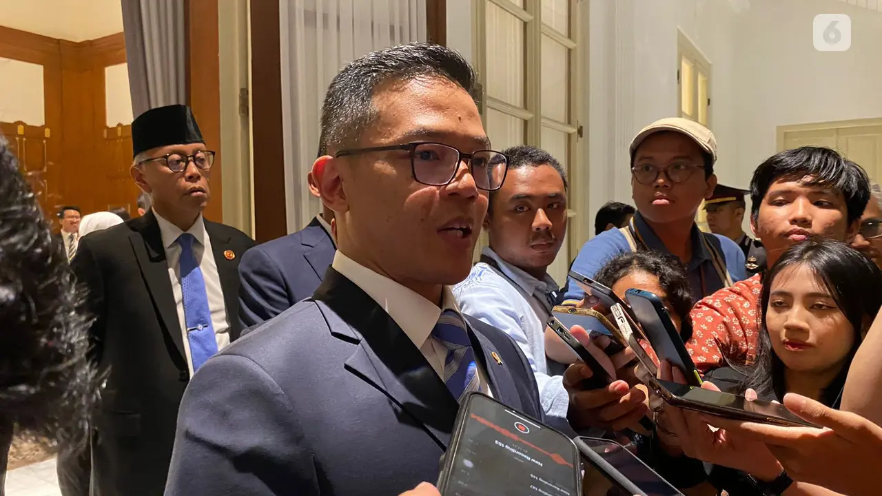 Menteri Luar Negeri RI Sugiono menyebut dukungan Indonesia untuk kemerdekaan Palestina adalah sesuatu hal yang mutlak (Dok. Liputan6.com/Teddy Tri Setio Berty).