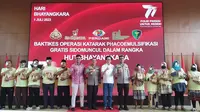 Bantu Warga Melihat Terang, Sido Muncul Bersama Polri Gelar Baksos Operasi Katarak Gratis 200 Mata