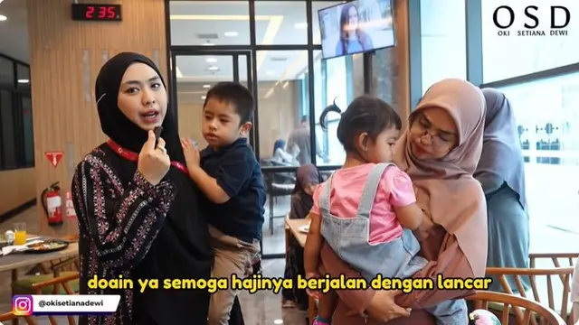 7 Momen Ria Ricis dan Oki Setiana Dewi Pamit Berangkat Haji, Penuh Haru