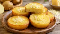 Kue Lumpur Kentang Keju (AI Generated)