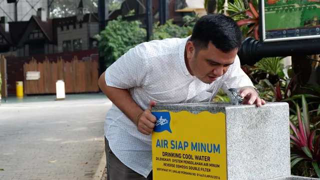 spot tap water di Dufan