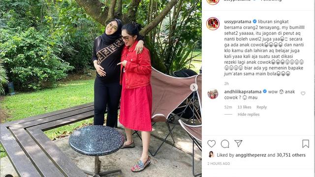 Ussy Sulistiawaty (Foto: Instagram/@ussypratama)