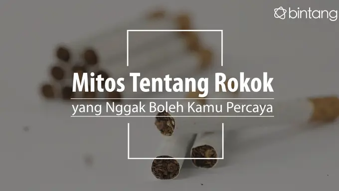 Mitos tentang rokok yang nggak boleh kamu percaya. (Foto: Daniel Kampua, Digital Imaging: Nurman Abdul Hakim/Bintang.com)