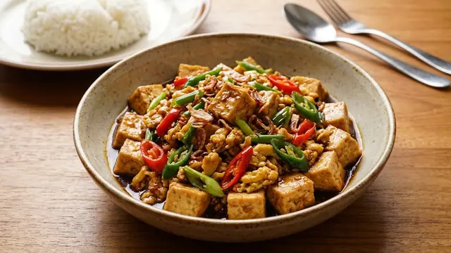Tumis Tahu Telur Kecap