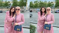 7 Potret Bella Shofie Liburan ke Paris, Kompak Bareng Anak Sambung
