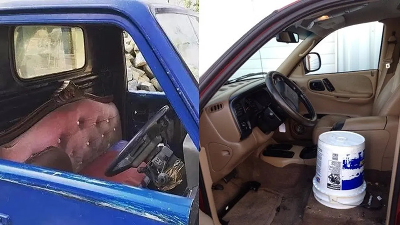 6 Modifikasi Nyeleneh Kursi Mobil Ini Bikin Tepuk Jidat
