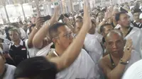 Menteri Agama Lukman Hakim Saifuddin melakukan rangkaian ibadah haji. (MCH Indonesia)