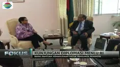 Menlu Retno temui sejumlah pejabat tinggi di Bangladesh, bicarakan soal pengungsi Rohingya.