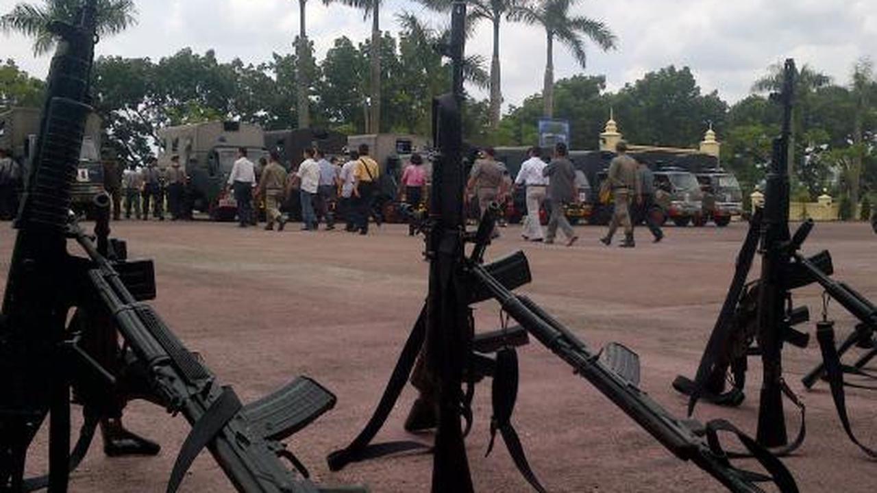 Polisi gerebek kampung narkoba