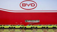 China siap perketat ekspor mobil listrik mulai 2026 demi jaga kualitas dan kepercayaan pasar global (BYD)