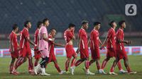 Liga Indonesia All Star harus mengakui keunggulan Dewa United dengan skor 0-2. (Liputan6.com/Helmi Fithriansyah)