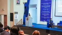 Happy Djarot Dorong Mahasiswa Jadi Agen Perubahan Wujudkan Indonesia Emas 2045
