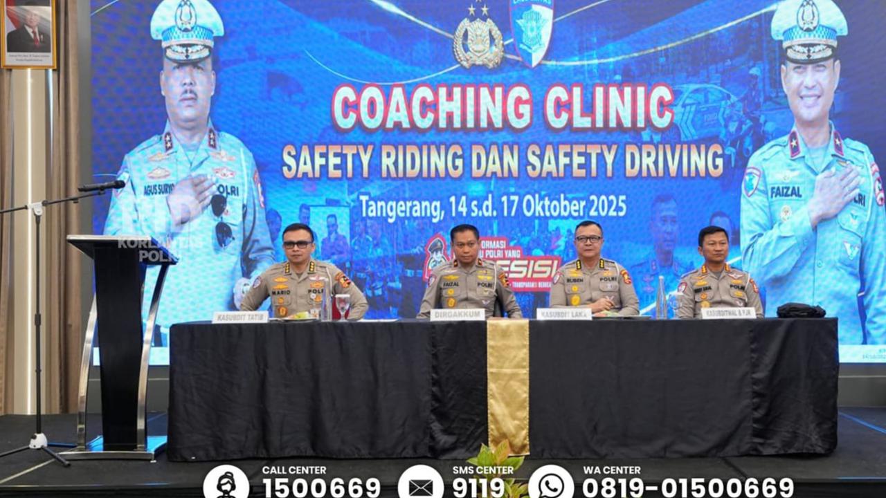 Kakorlantas Polri Bertekad Wujudkan Pusat Pembelajaran Keselamatan Berkendara Terbaik se-Asia Tenggara