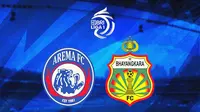 BRI Liga 1 - Arema FC Vs Bhayangkara FC (Bola.com/Adreanus Titus)