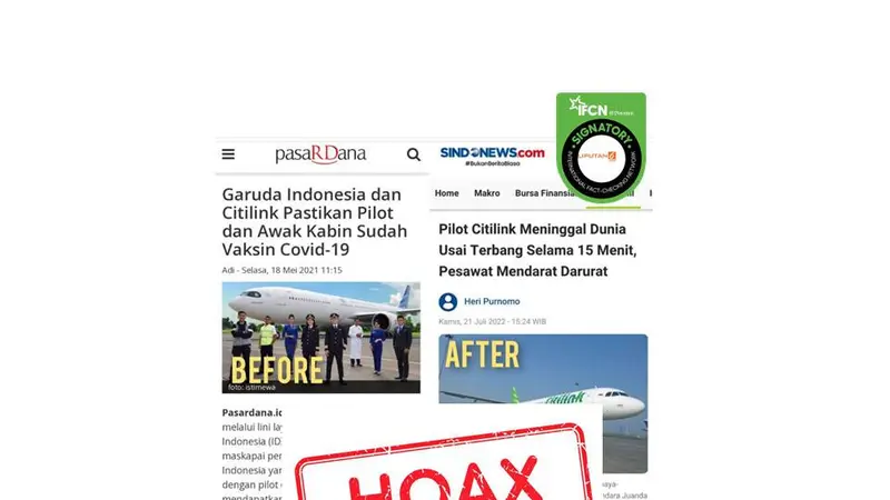 Cek fakta Citilink