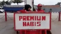 Peredaran BBM jenis premium tiba-tiba menghilang di Lampung.