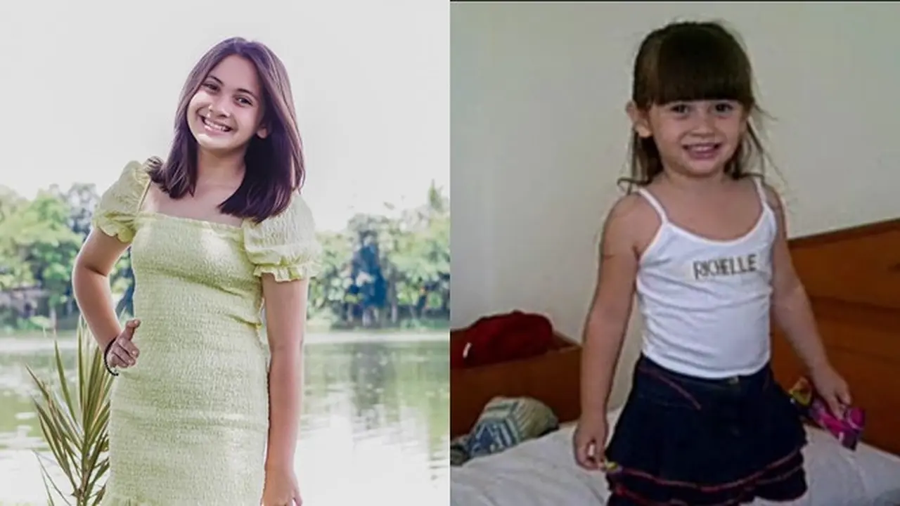 Genap Berusia 12 Tahun, Ini 6 Potret Masa Kecil Richelle Adik Sandrinna Michelle