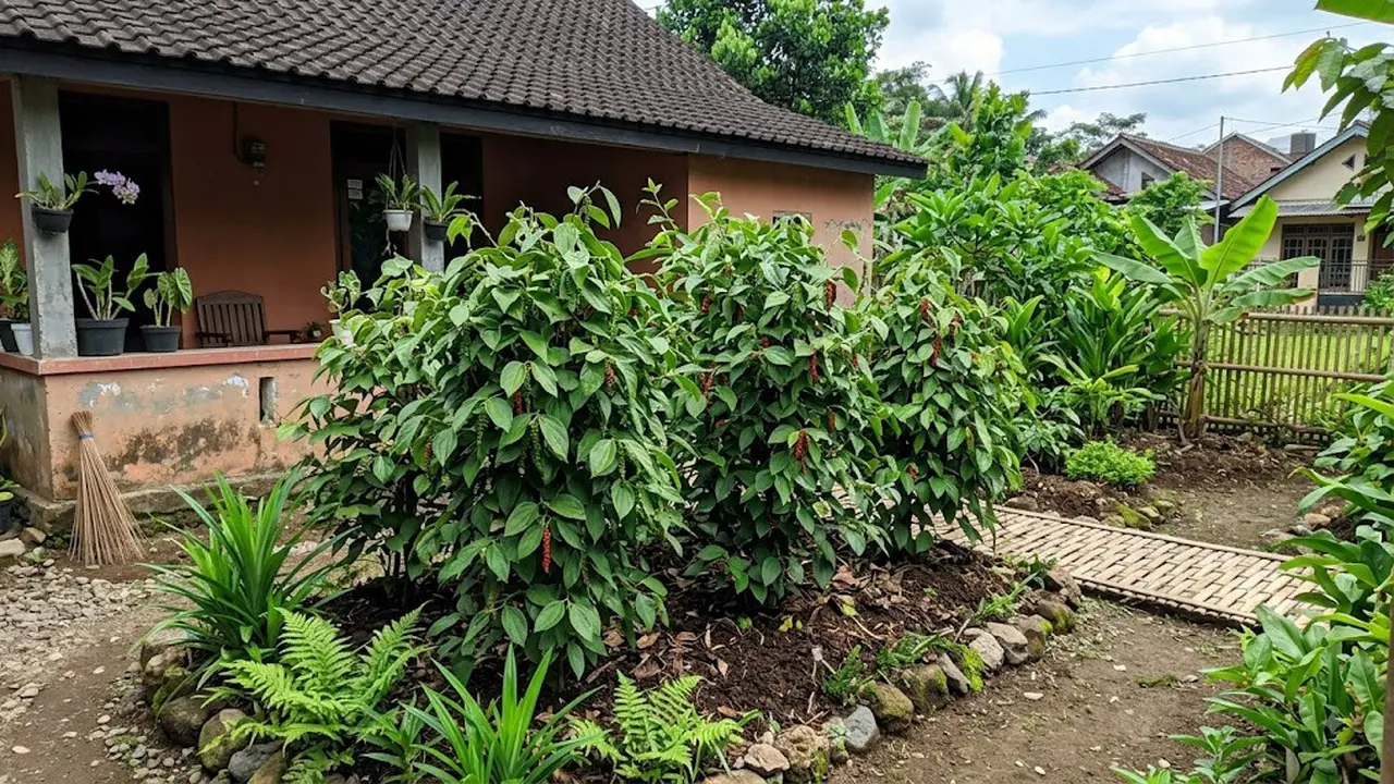 Cara Menanam Lada Perdu di Halaman Rumah