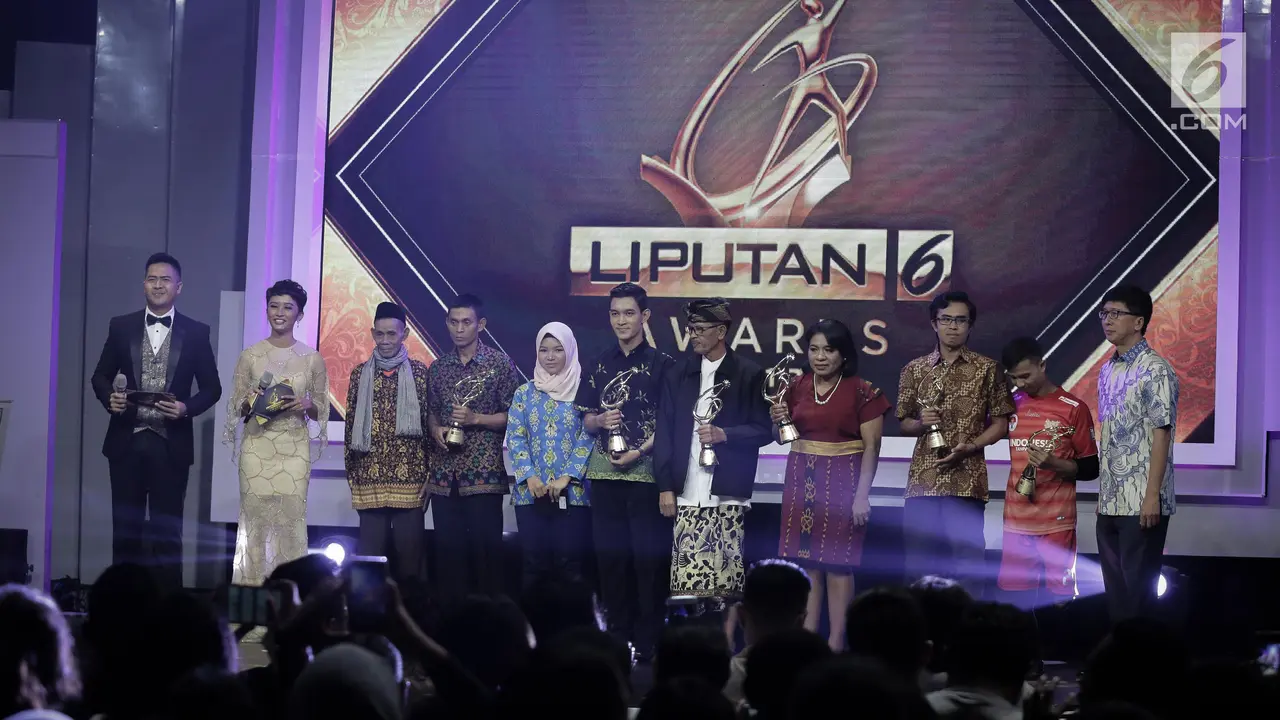 Enam Orang Inspiratif Raih Penghargaan Liputan 6 Awards