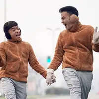 6 Potret Betrand Peto dan Ruben Onsu Pakai Baju Couple, Makin Mirip (sumber: Instagram.com/ruben_onsu)