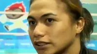  Atas tuduhan itu, pemain voli putri Indonesia bernama Aprilla menanggapinya dengan santai.