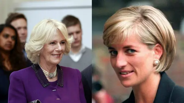 Camilla Parker Bowles dan Diana Spencer