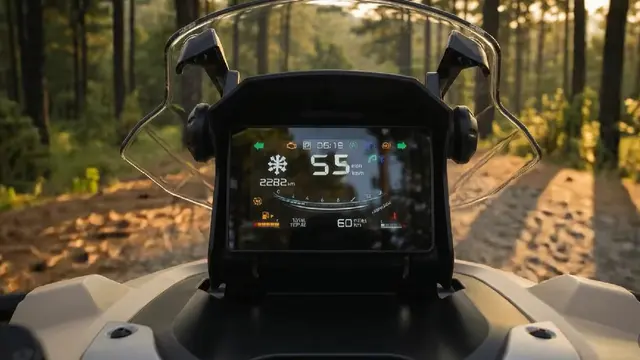 Panel TFT QJMotor 180 ADV