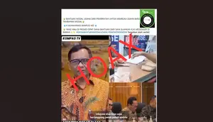 Cek Fakta: Hoaks Video Mahfud Md Bagikan Bantuan Modal Usaha Rp 100 Juta per Orang