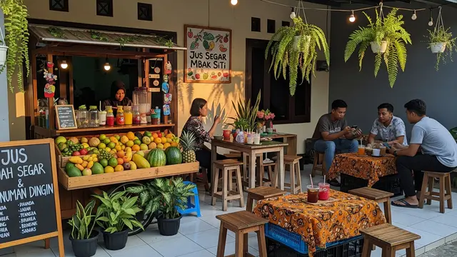 8 Ide Usaha Kecil di Teras Rumah Plus Tempat Nongkrong Sederhana yang Menarik