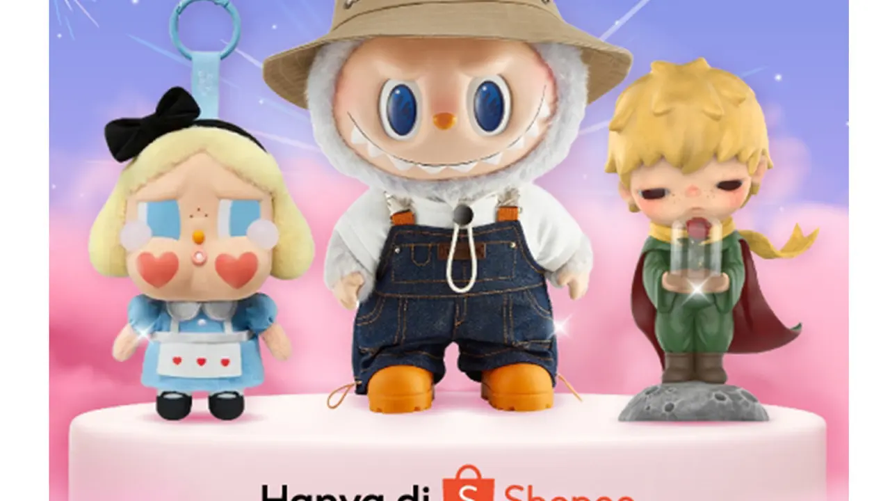 Ada Labubu hingga Cry Baby, 12 Koleksi Terbaru POP MART akan Hadir Eksklusif di Shopee pada 12 Desember!
