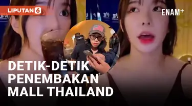 Detik-detik Penembakan di Thailand Terekam saat Live