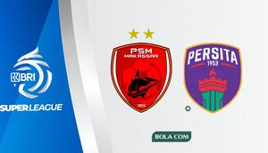 PSM Makassar vs Persita Tangerang di BRI Super League. (Bola.com/Wiwig Prayugi)