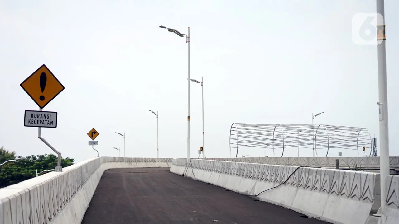 FOTO: Dua Flyover Tapal Kuda di Jakarta Selatan Mulai Beroperasi Awal 2021