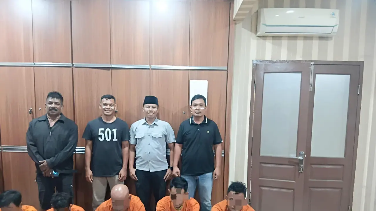 ASN dan Pecatan TNI Pesta Sabu di Kos Asahan