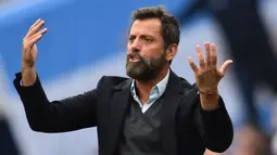 Quique Sanchez Flores. Setelah sukses menangani Watford di periode pertama pada 2015/2016, ia kembali ditunjuk sebagai pelatih pada musim 2019/2020. Ia hanya bertahan 85 hari di periode kedua usai meraih 2 kemenangan, 4 hasil imbang dan 6 kekalahan dari 12 laga. (AFP/Glyn Kirk)